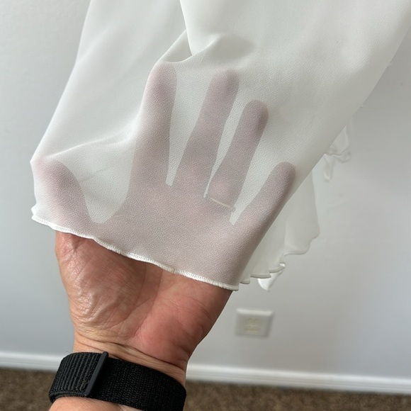 Linea Donatello 2-Piece Short Nightgown + Panty Women's Plus 1X Ivory New - Picture 6 of 12